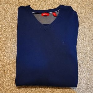 Mens Izod navy sweater